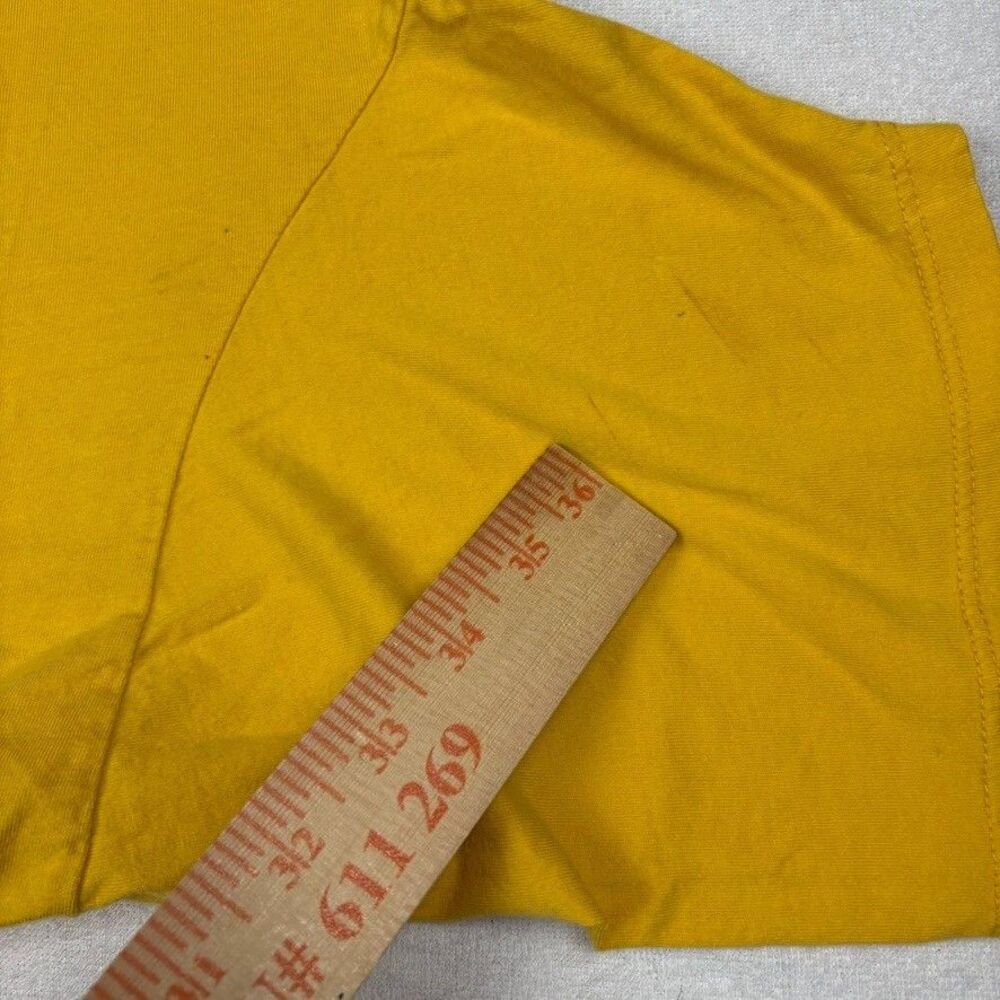 Vintage Ed Hardy T Shirt 2XL Tiger Graphic Yellow Christian Audigier Y2K USA‎ - Picture 8 of 11